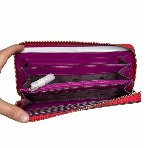 Kate Spade lucky draw large continental wallet - Picture 4 of 6